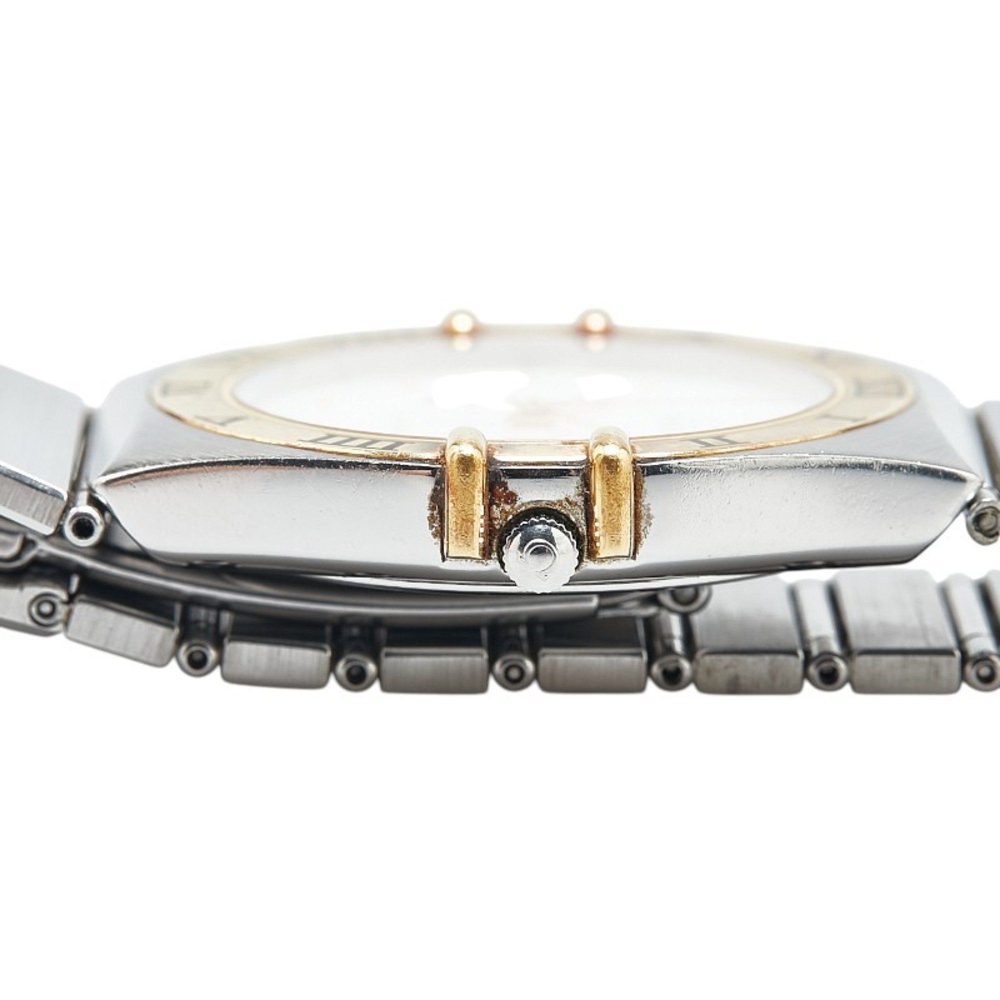 Omega OMEGA Constellation Watch Quartz White Dial Stainless Steel Plated Men's Size ONE SIZE - 5 Thumbnail