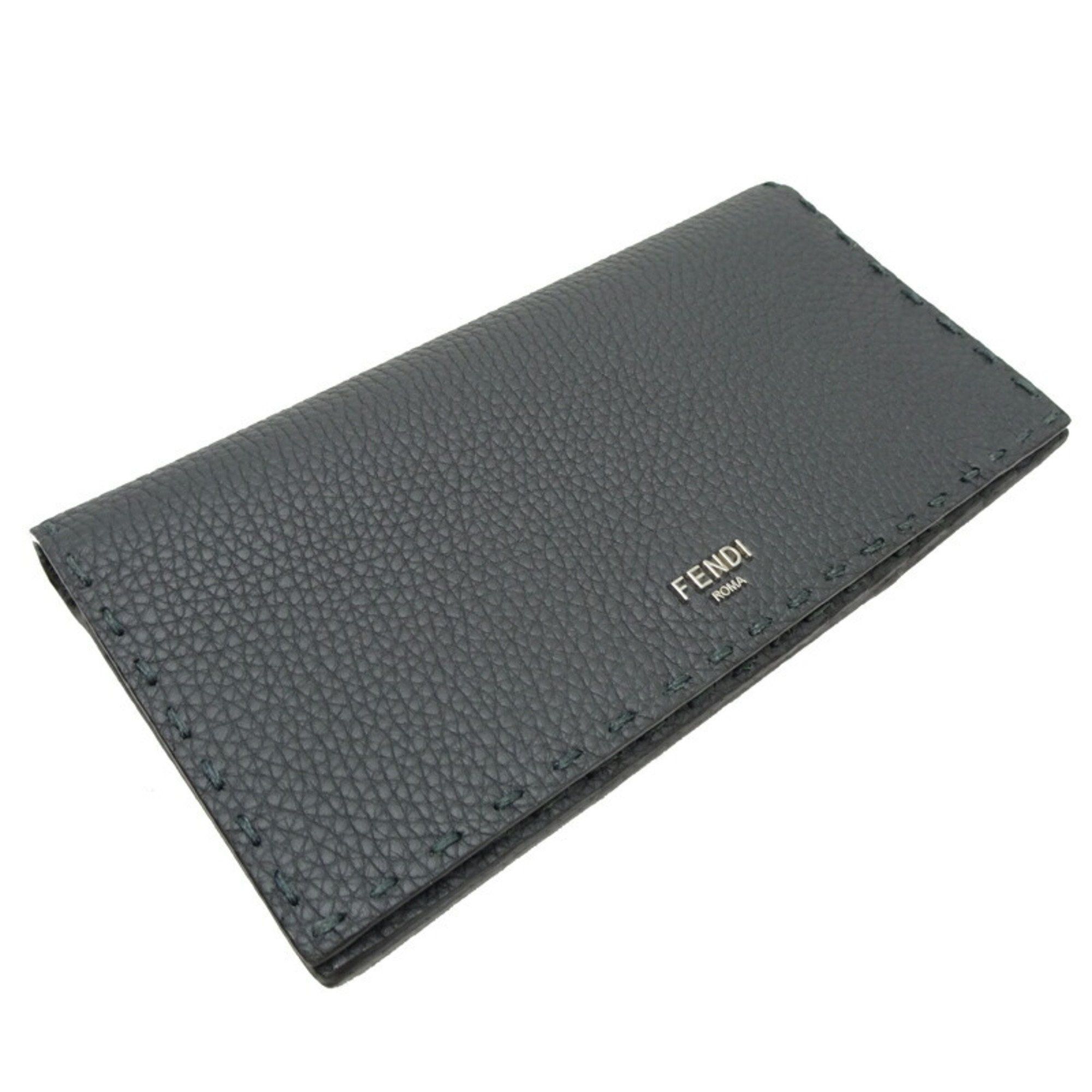 Fendi Fendi Galleria Wallet Men's Long 7M0355AP3BF0GXN Leather Grey Size ONE SIZE - 4 Thumbnail