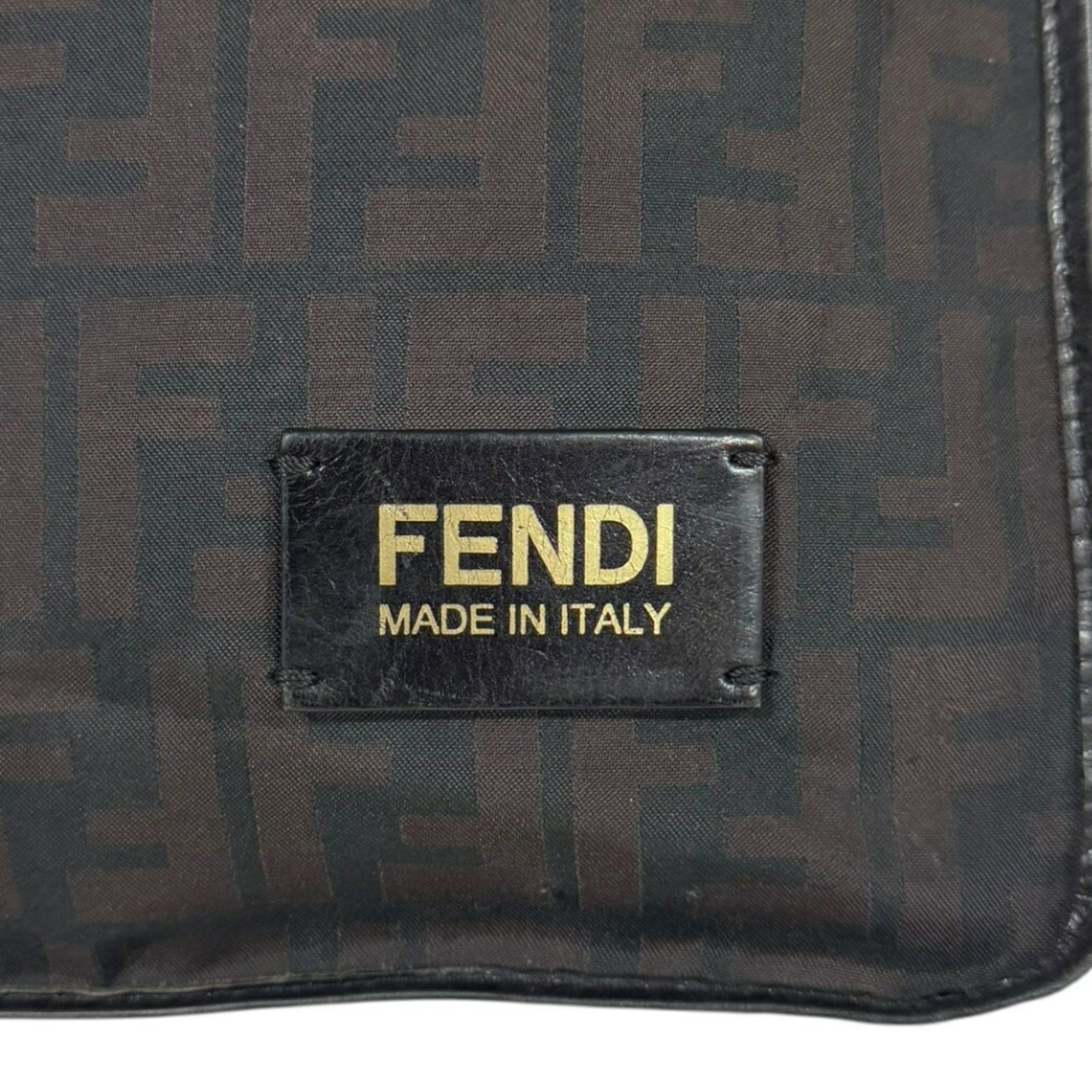 Fendi FENDI ZUCCA SHOULDER BAG NYLON 7VA148 BLACK MEN'S Size ONE SIZE - 11 Thumbnail