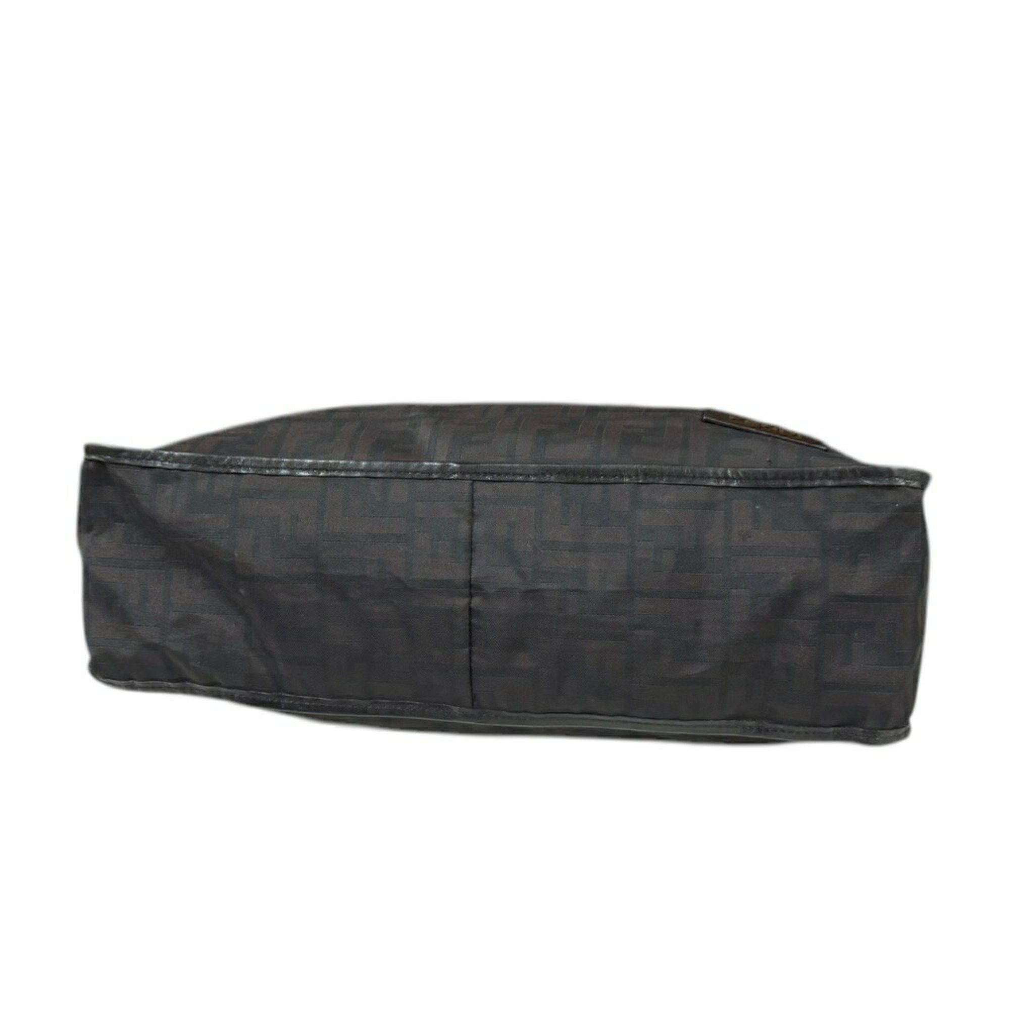 Fendi FENDI ZUCCA SHOULDER BAG NYLON 7VA148 BLACK MEN'S Size ONE SIZE - 5 Thumbnail