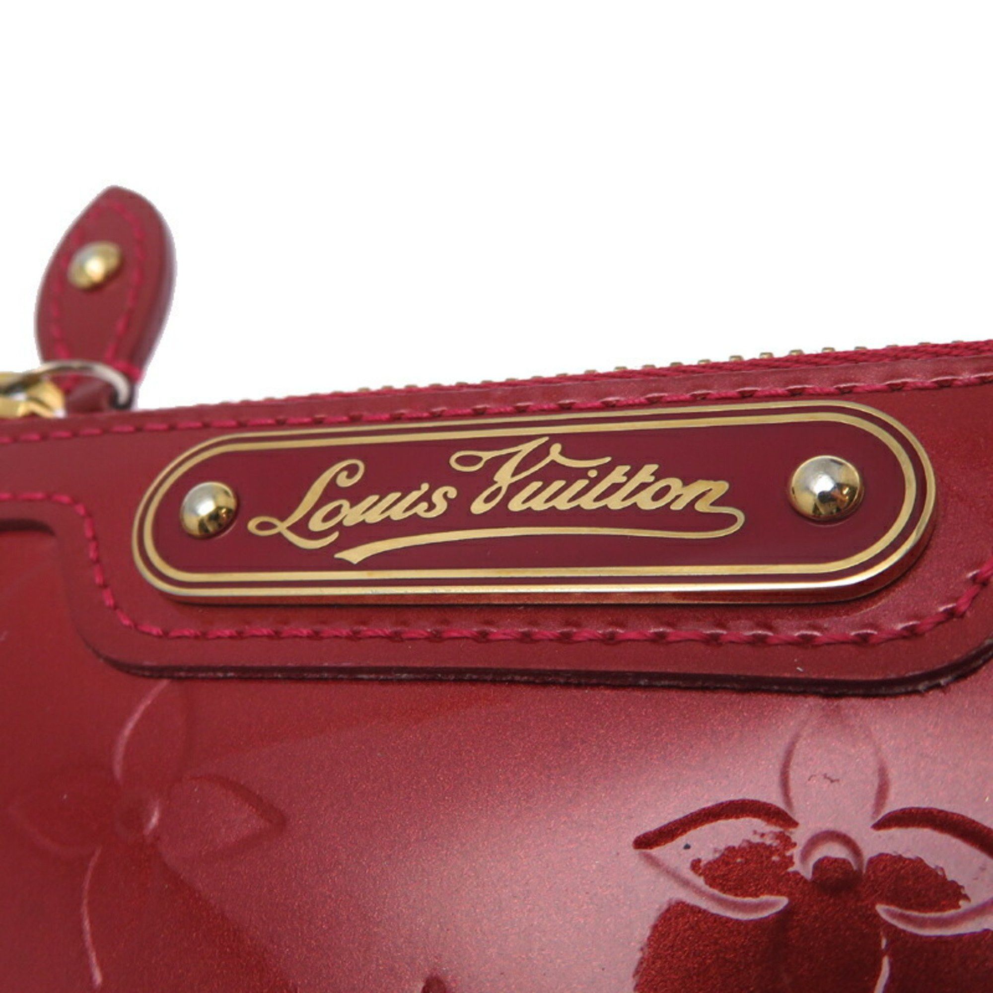Louis Vuitton Louis Vuitton Pochette Cle NM Women's Coin Case M93559 Monogram Vernis Pomme d'Amour Size ONE SIZE - 6 Thumbnail