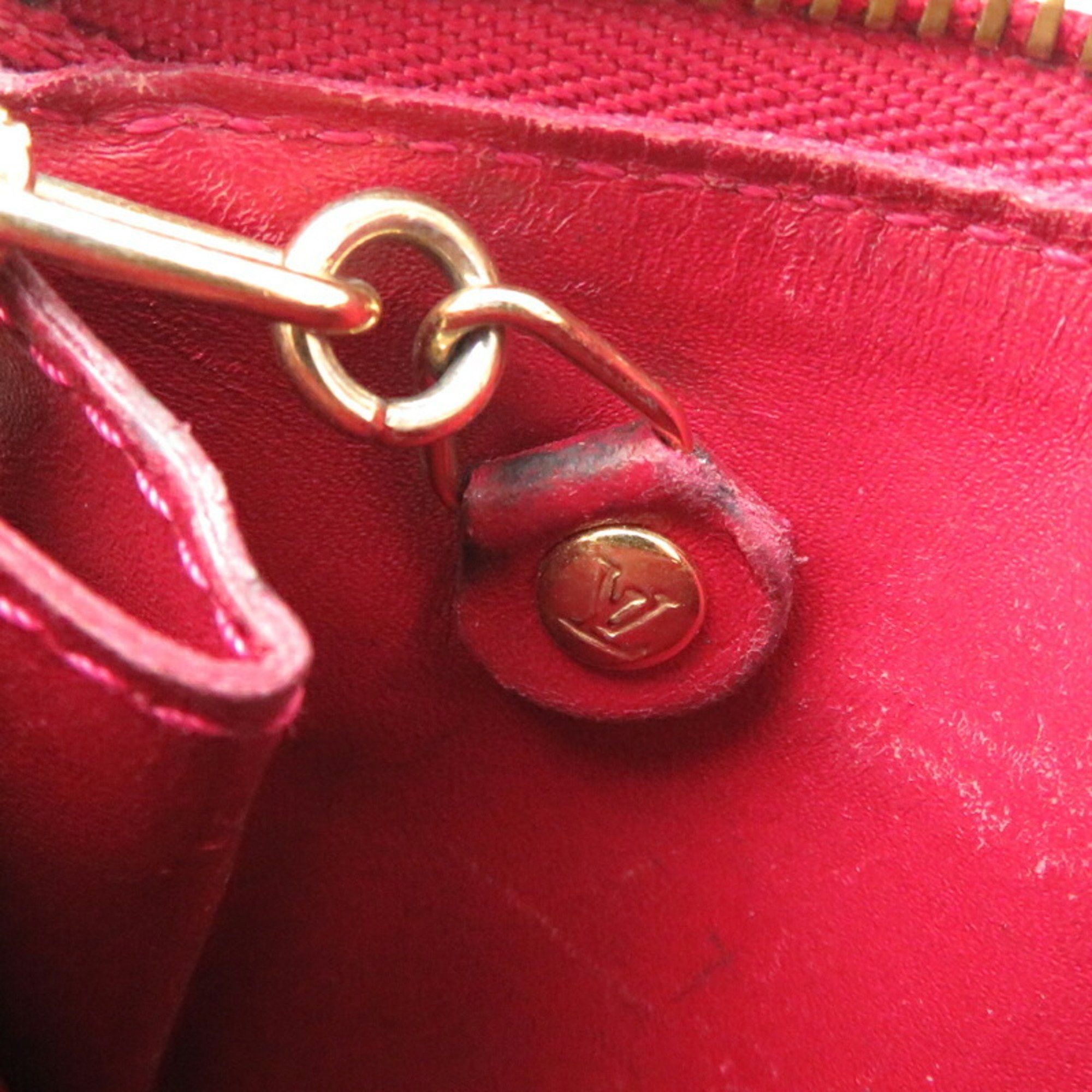 Louis Vuitton Louis Vuitton Pochette Cle NM Women's Coin Case M93559 Monogram Vernis Pomme d'Amour Size ONE SIZE - 9 Thumbnail
