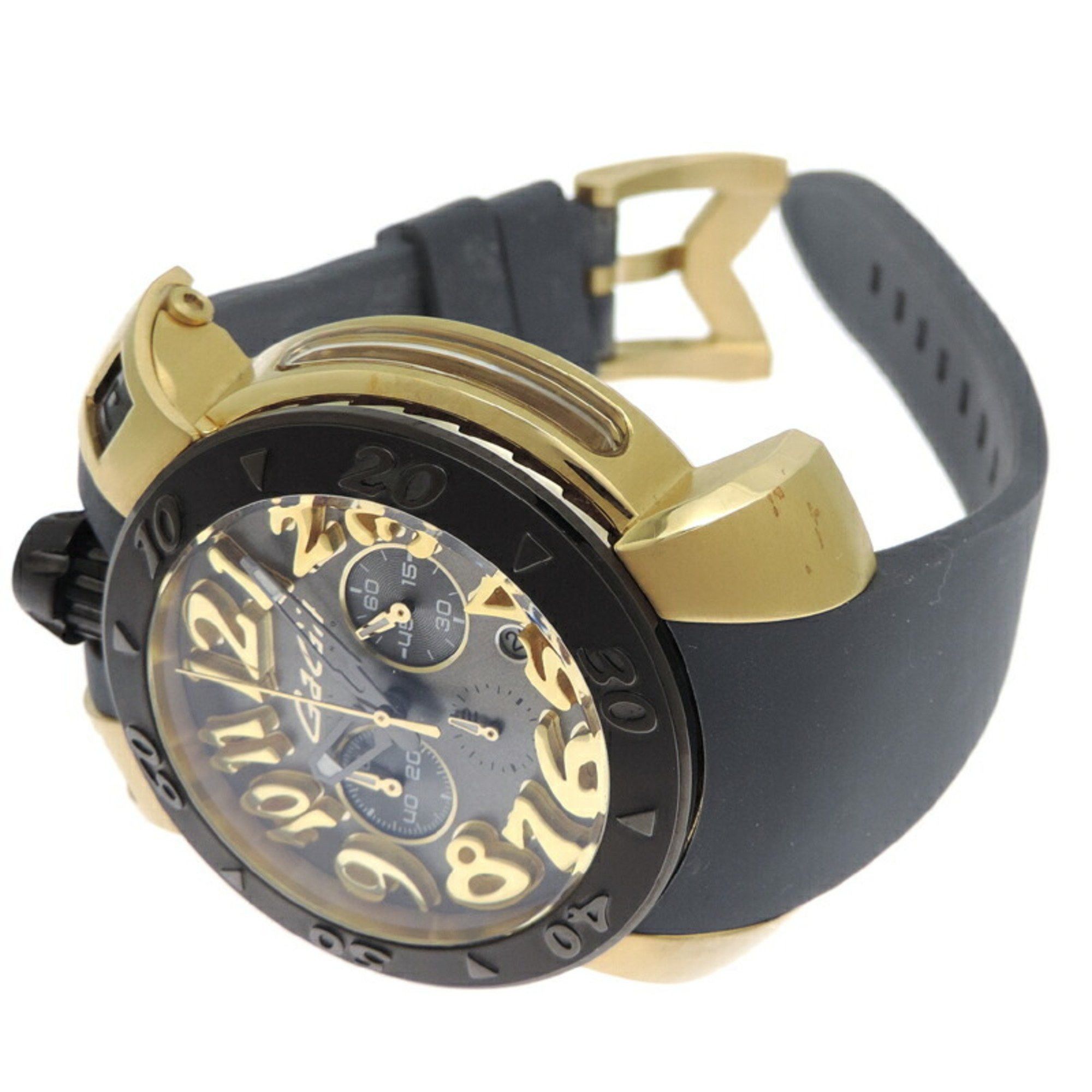 Other Gaga Milano Chrono 45MM Men's Watch 8014.01 Size ONE SIZE - 2 Thumbnail