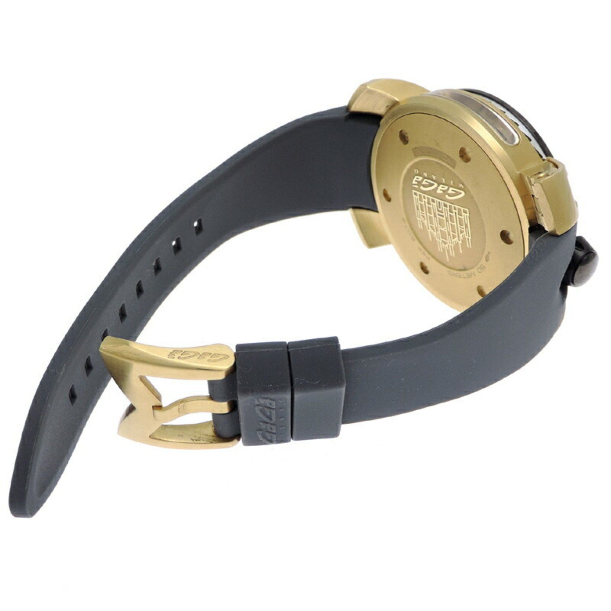 Other Gaga Milano Chrono 45MM Men's Watch 8014.01 Size ONE SIZE - 3 Thumbnail