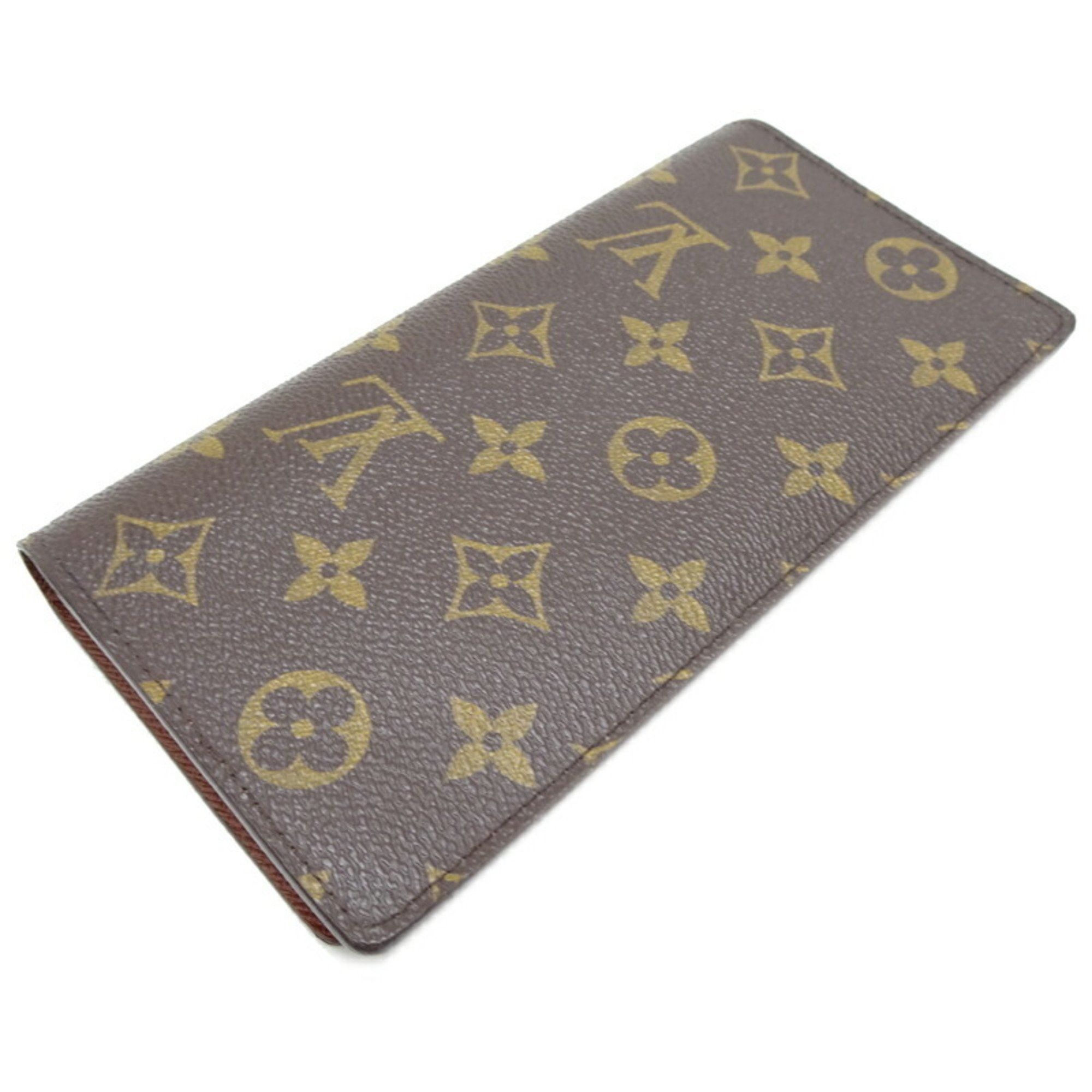 Louis Vuitton Louis Vuitton Portefeuille Brazza Men's Long Wallet M66540 Monogram Brown Size ONE SIZE - 5 Thumbnail