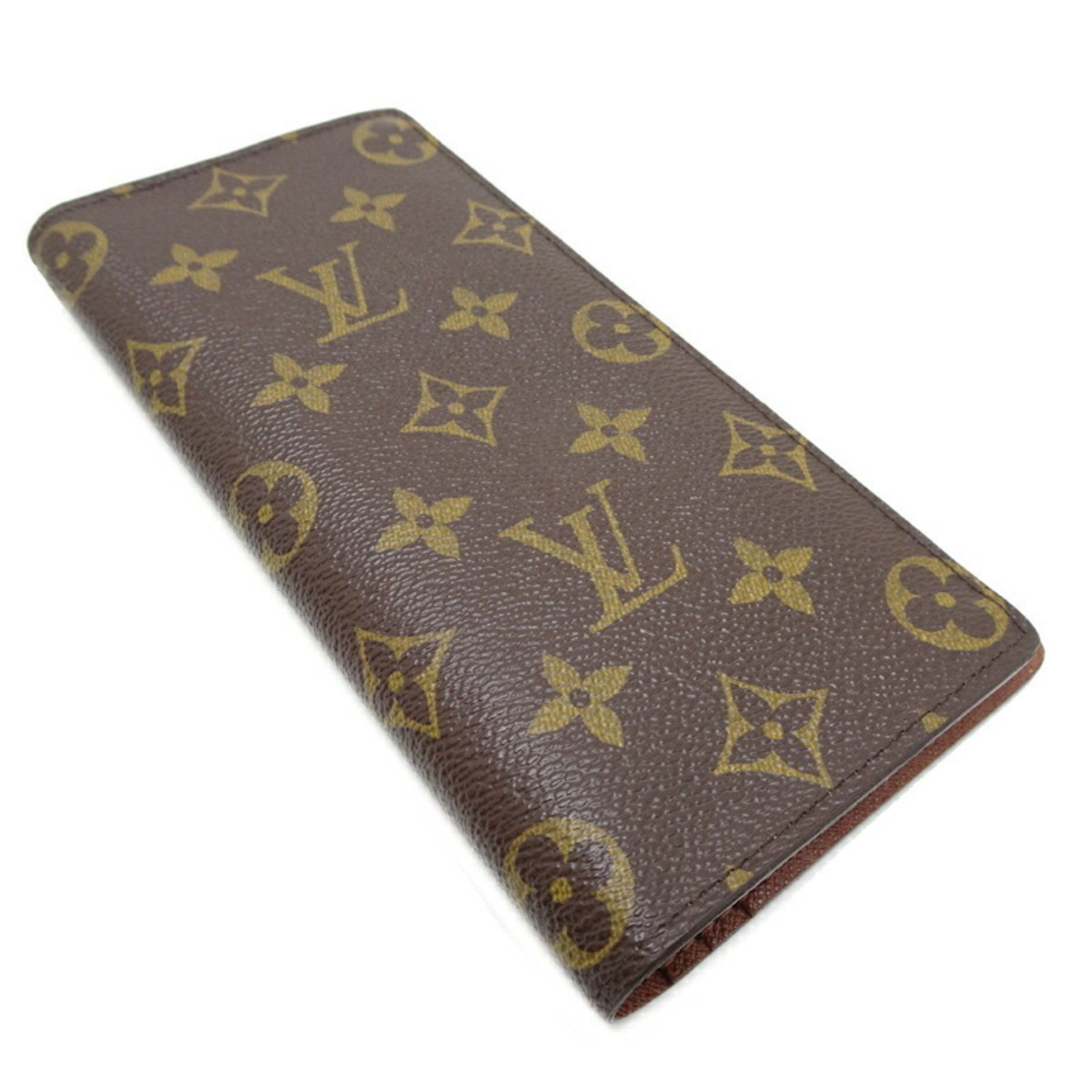 Louis Vuitton Louis Vuitton Portefeuille Brazza Men's Long Wallet M66540 Monogram Brown Size ONE SIZE - 4 Thumbnail