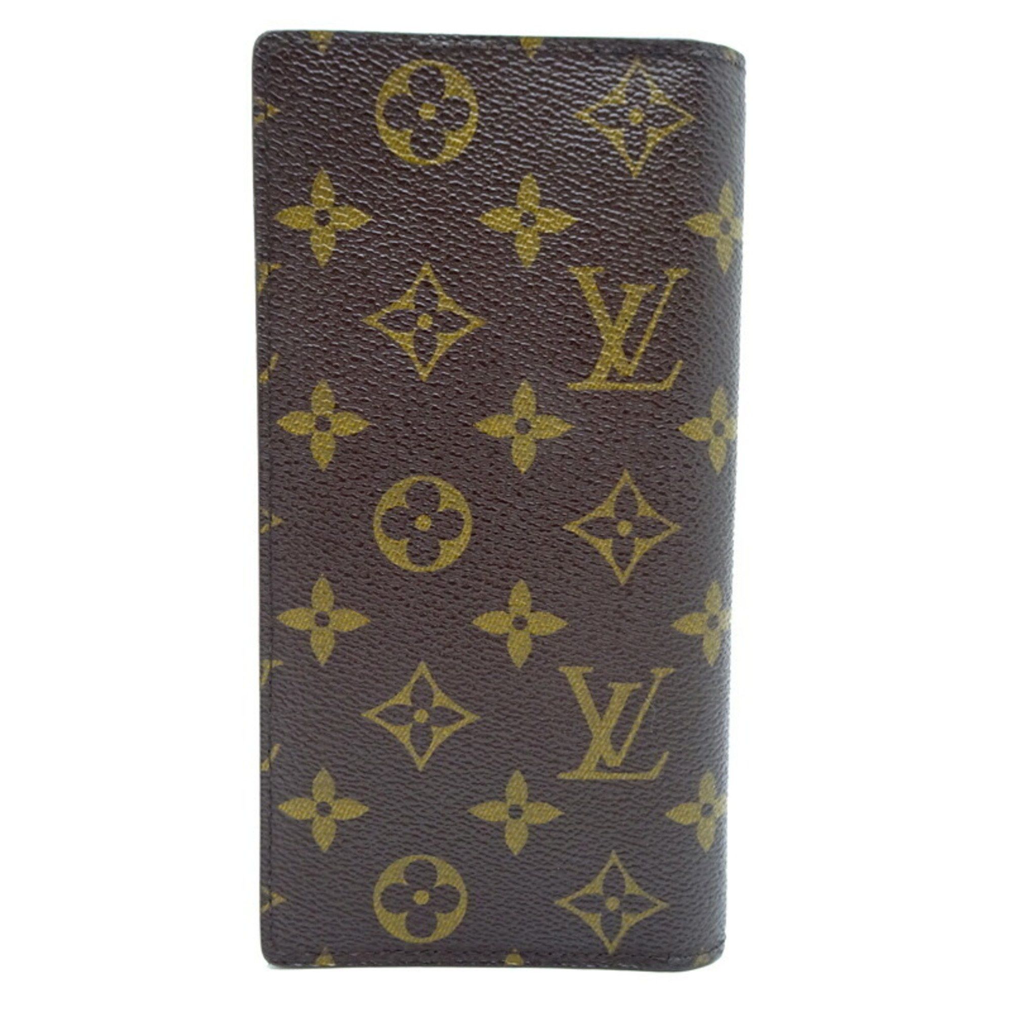 Louis Vuitton Louis Vuitton Portefeuille Brazza Men's Long Wallet M66540 Monogram Brown Size ONE SIZE - 2 Thumbnail