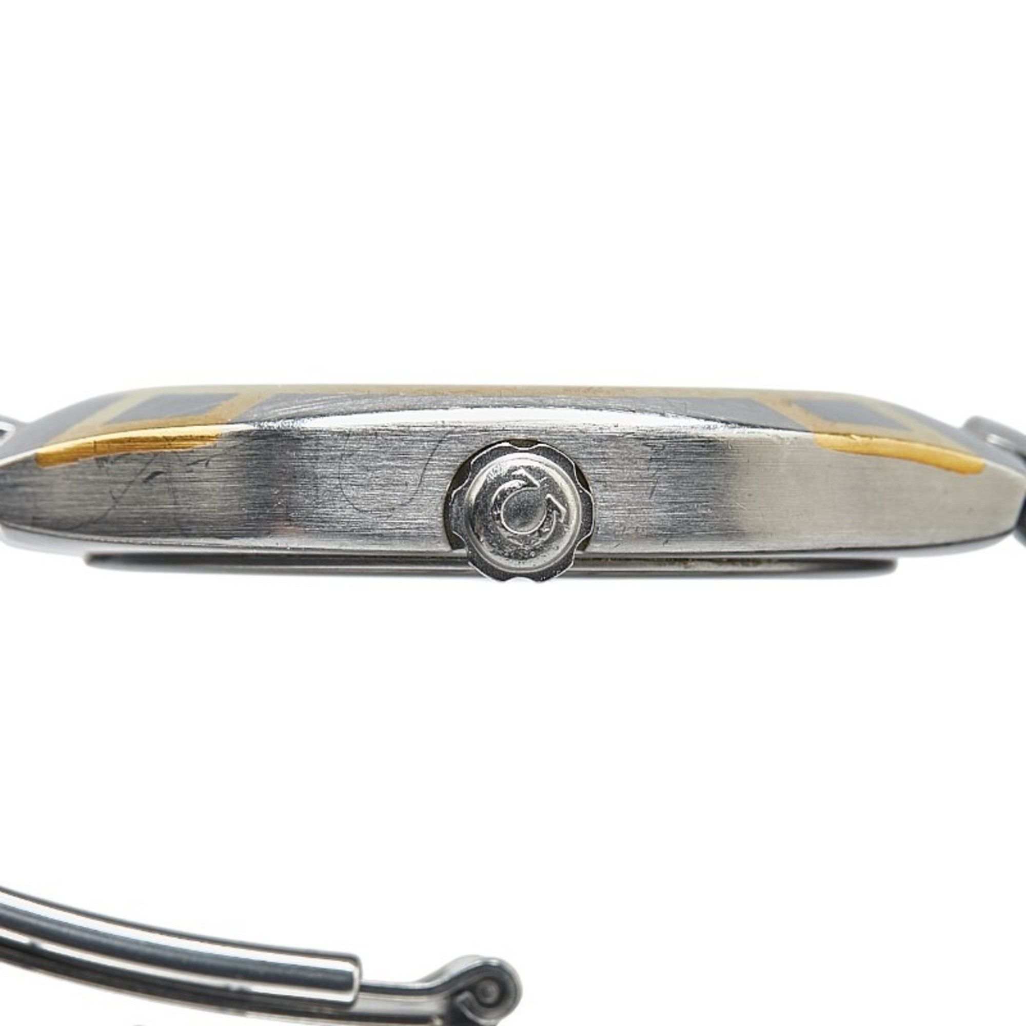 Omega OMEGA Seamaster Polaris Watch Quartz Gold Dial Stainless Steel Yellow Ladies Size ONE SIZE - 5 Thumbnail