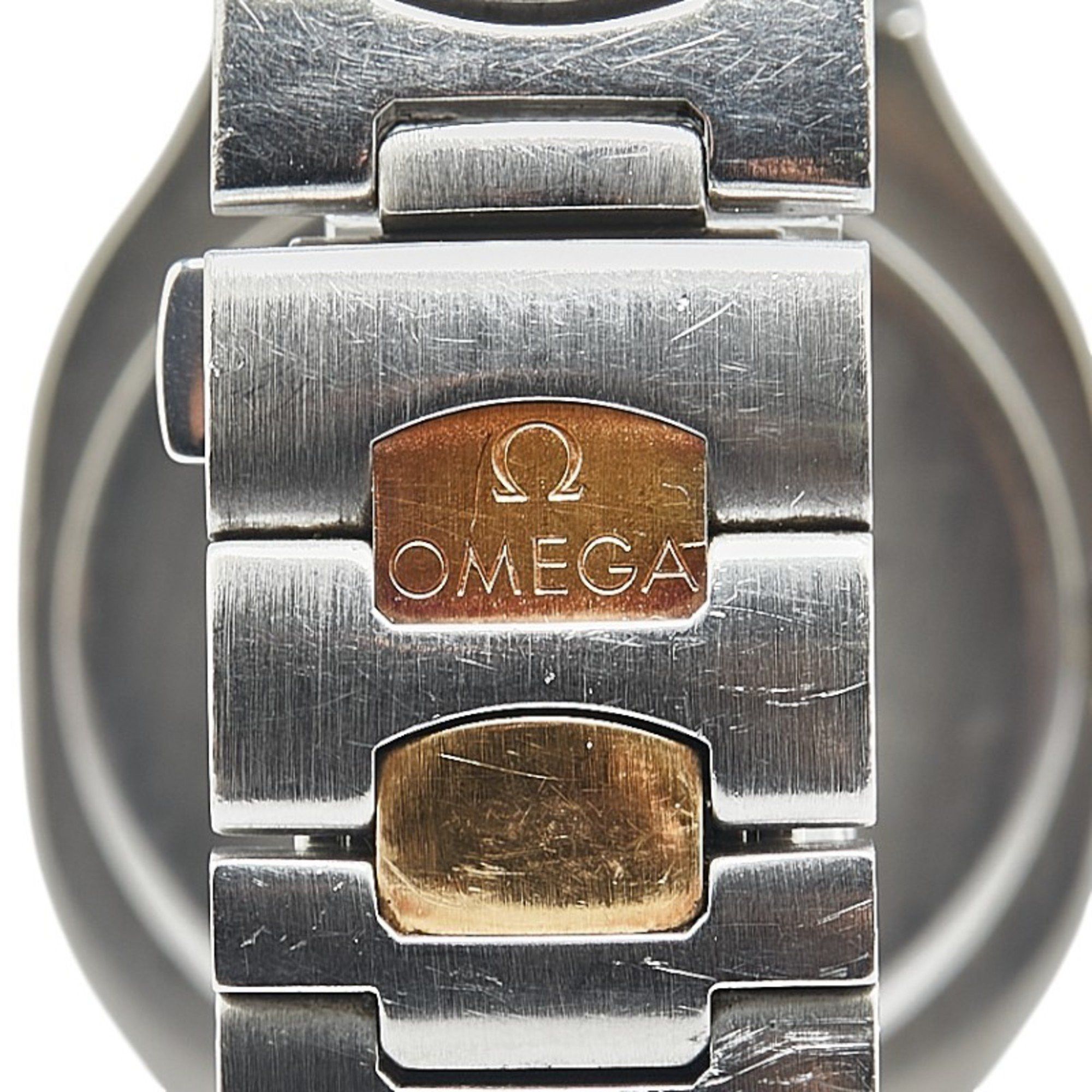 Omega OMEGA Seamaster Polaris Watch Quartz Gold Dial Stainless Steel Yellow Ladies Size ONE SIZE - 7 Thumbnail
