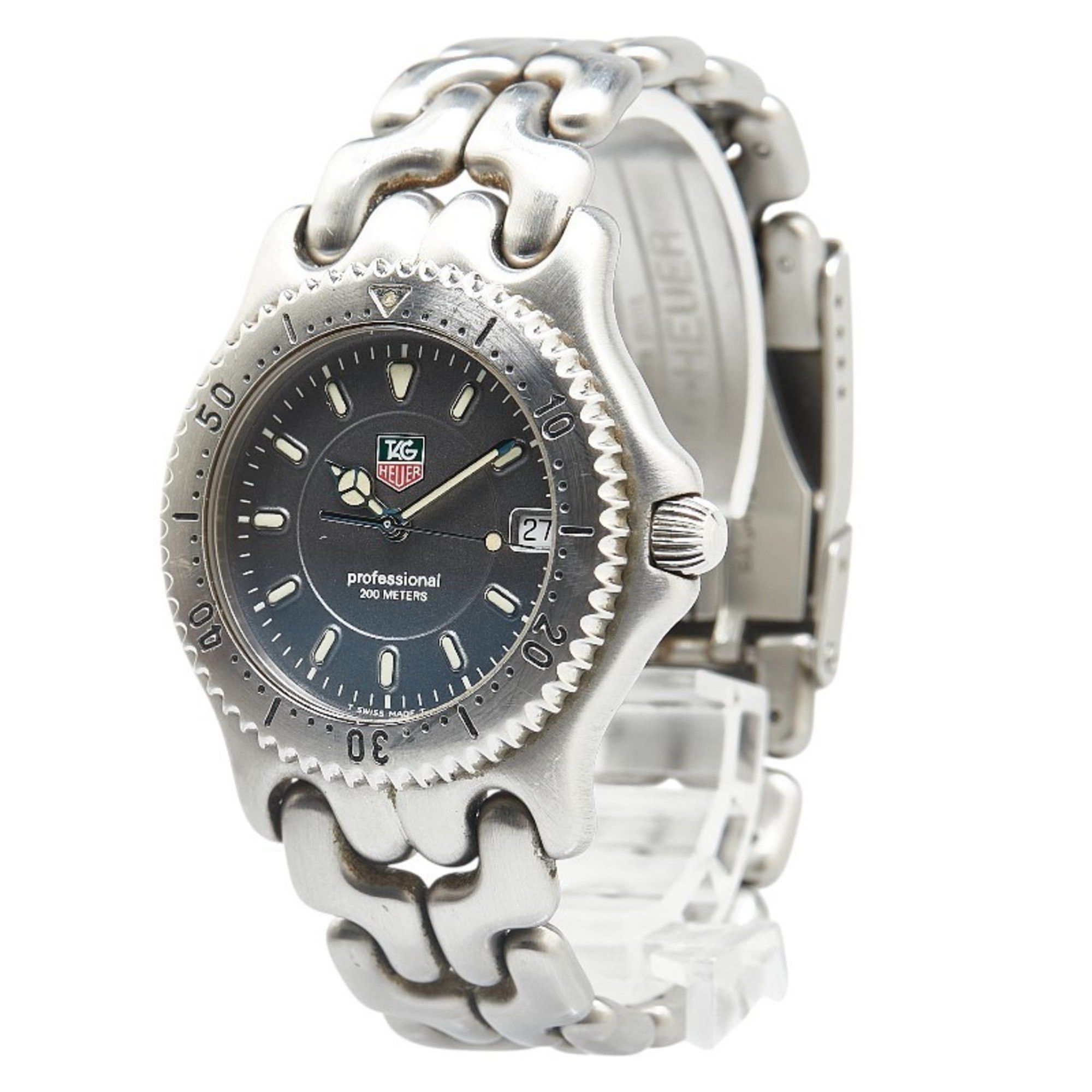 Tag Heuer TAG Heuer Cell Watch WG1113-K0 Quartz Grey Dial Stainless Steel Men's HEUER Size ONE SIZE - 3 Thumbnail