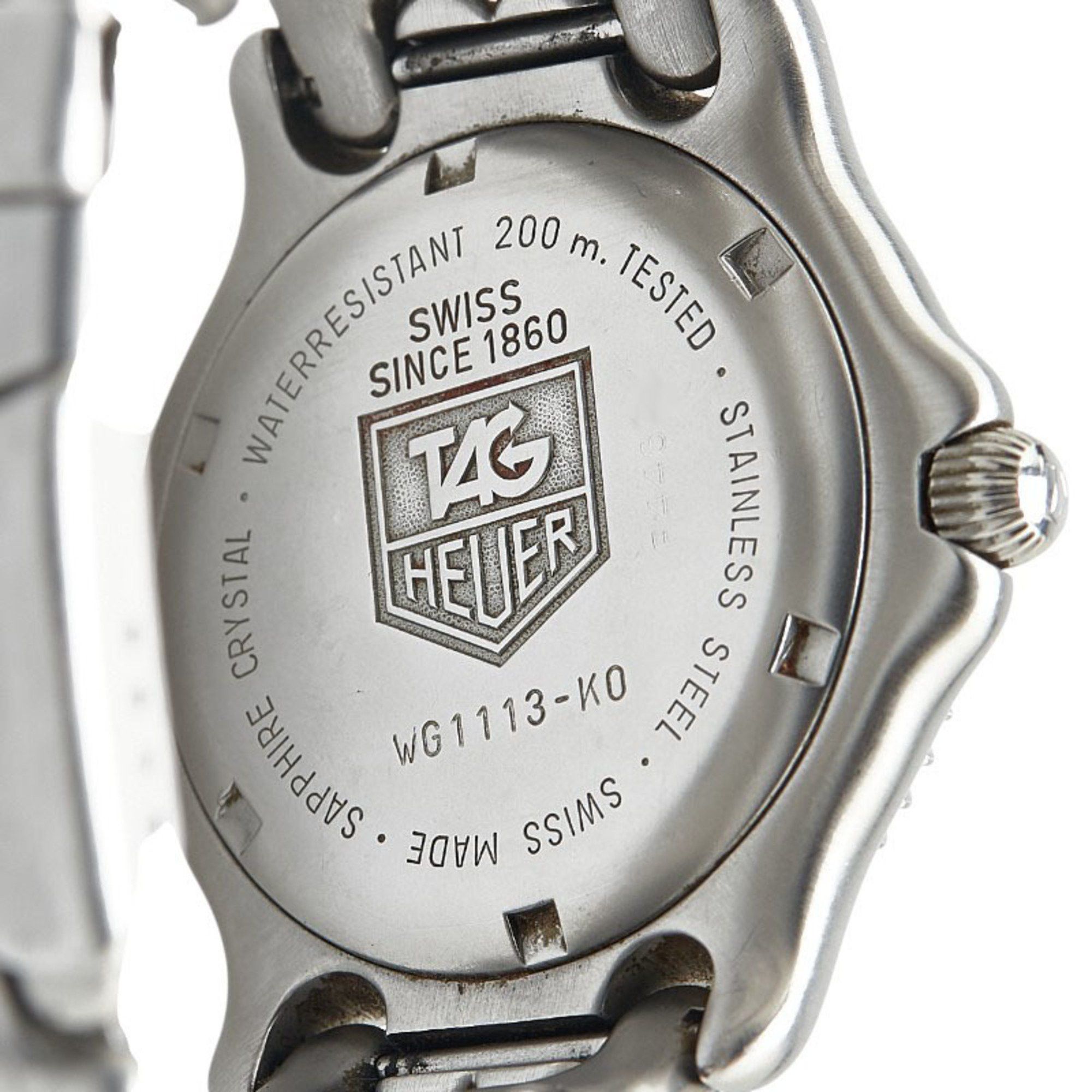 Tag Heuer TAG Heuer Cell Watch WG1113-K0 Quartz Grey Dial Stainless Steel Men's HEUER Size ONE SIZE - 6 Thumbnail