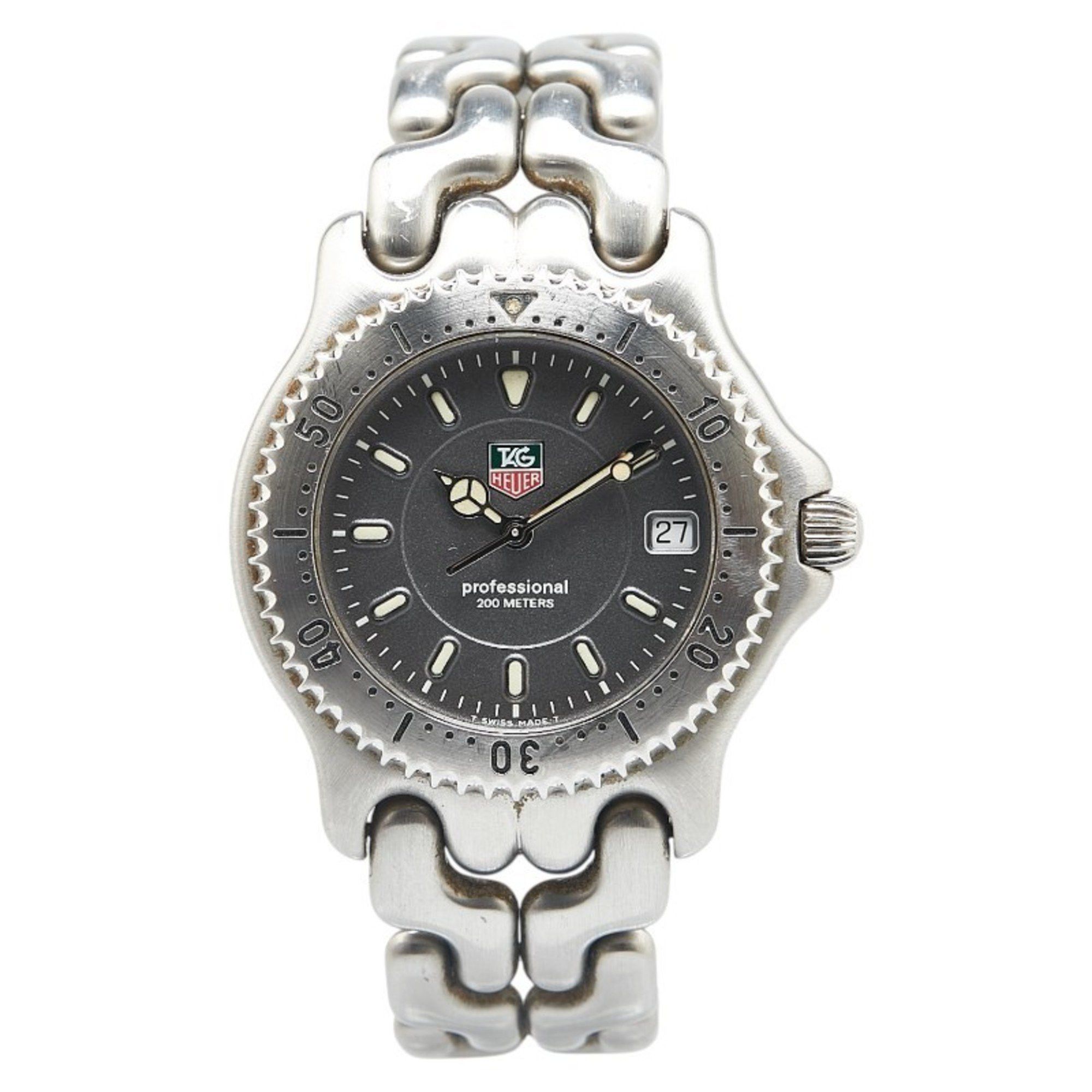 Tag Heuer TAG Heuer Cell Watch WG1113-K0 Quartz Grey Dial Stainless Steel Men's HEUER Size ONE SIZE - 2 Thumbnail