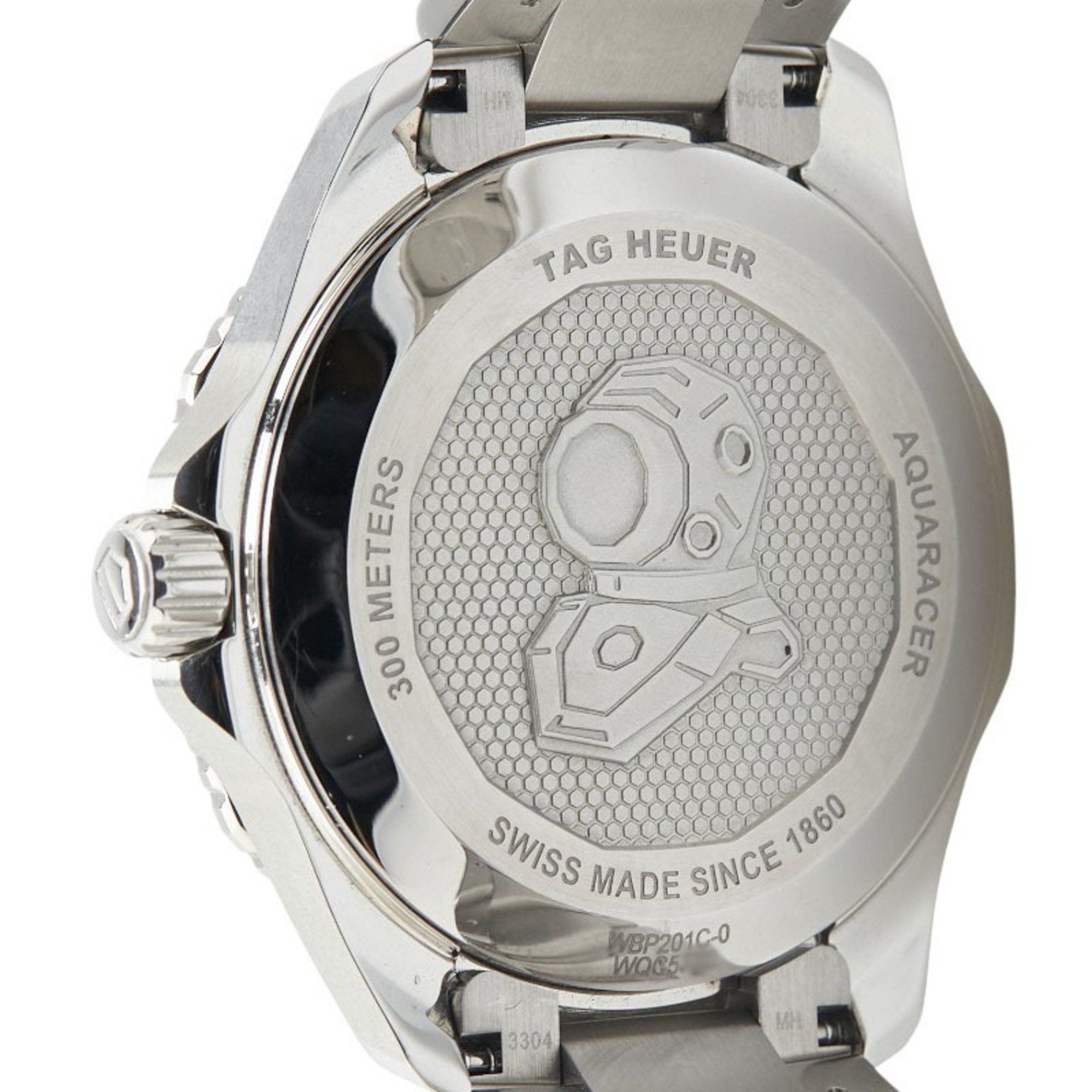Tag Heuer TAG Heuer Aquaracer Professional 300 Watch WBP201C Automatic Silver Dial Stainless Steel Men's HEUER Size ONE SIZE - 6 Thumbnail