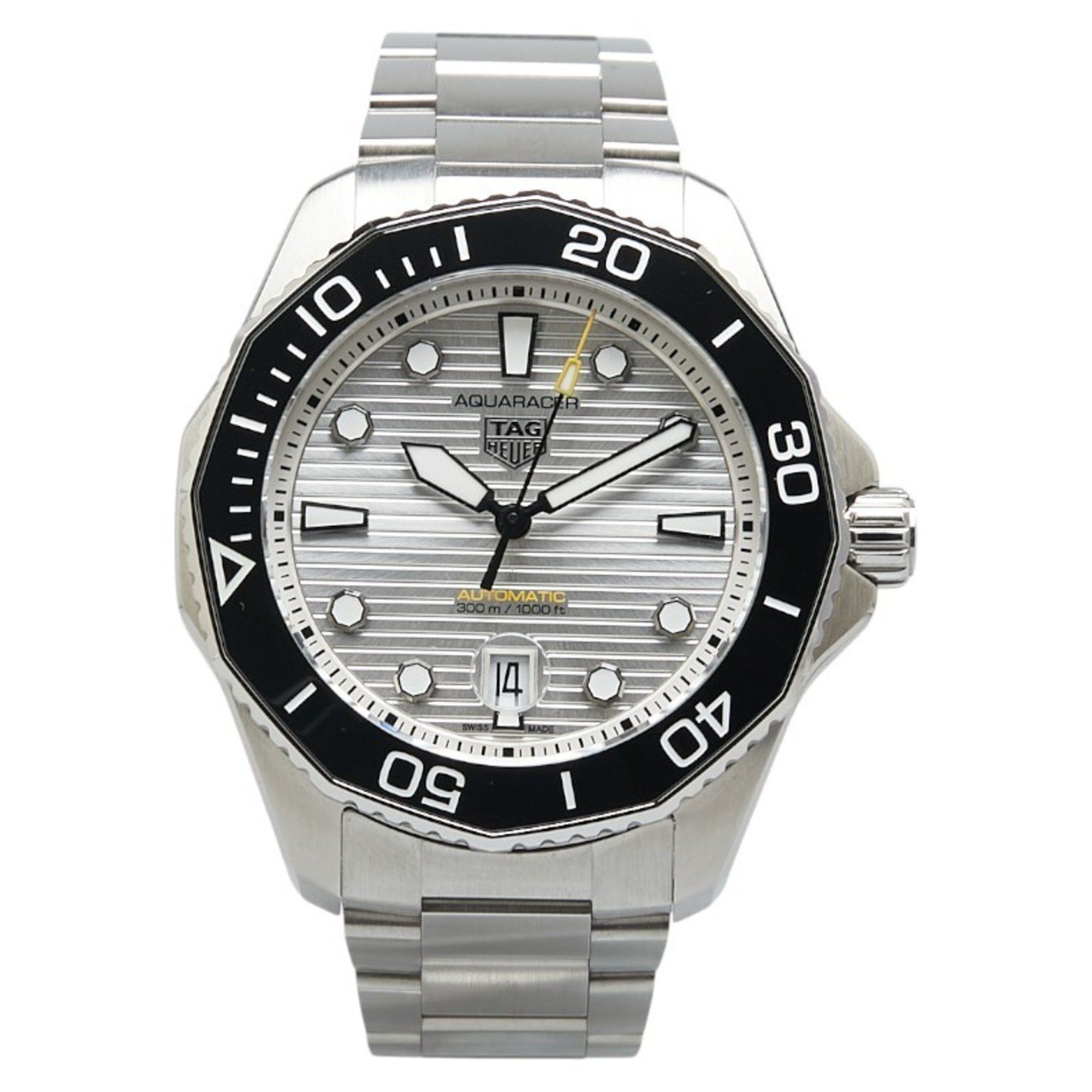 Tag Heuer TAG Heuer Aquaracer Professional 300 Watch WBP201C Automatic Silver Dial Stainless Steel Men's HEUER Size ONE SIZE - 2 Thumbnail