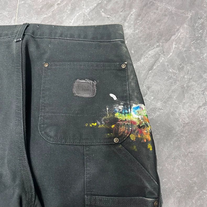 Gallery Dept. Gallery Dept. Black Denim Pants with Paint Details Size US 30 / EU 46 - 7 Thumbnail