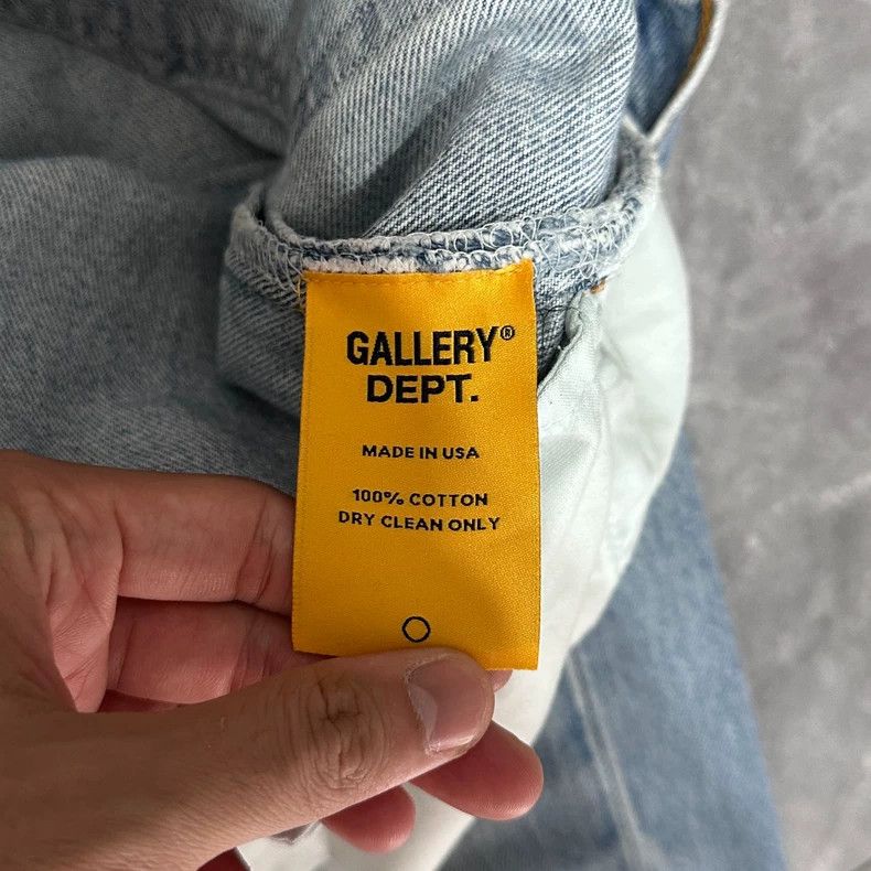 Gallery Dept. Gallery Dept Flare Distressed Jeans Blue Size US 34 / EU 50 - 7 Thumbnail