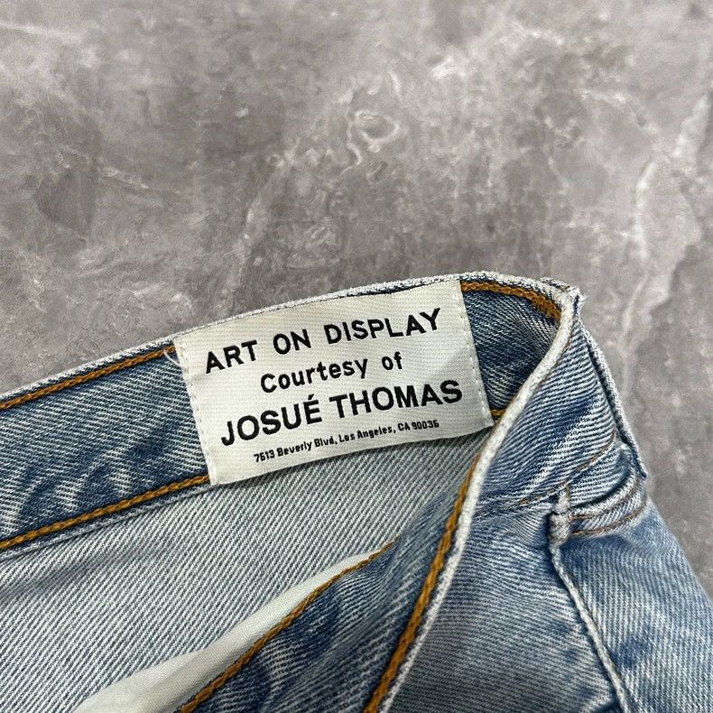 Gallery Dept. Gallery Dept Flare Distressed Jeans Blue Size US 34 / EU 50 - 6 Thumbnail