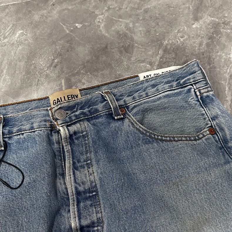 Gallery Dept. Gallery Dept Flare Distressed Jeans Blue Size US 34 / EU 50 - 3 Thumbnail