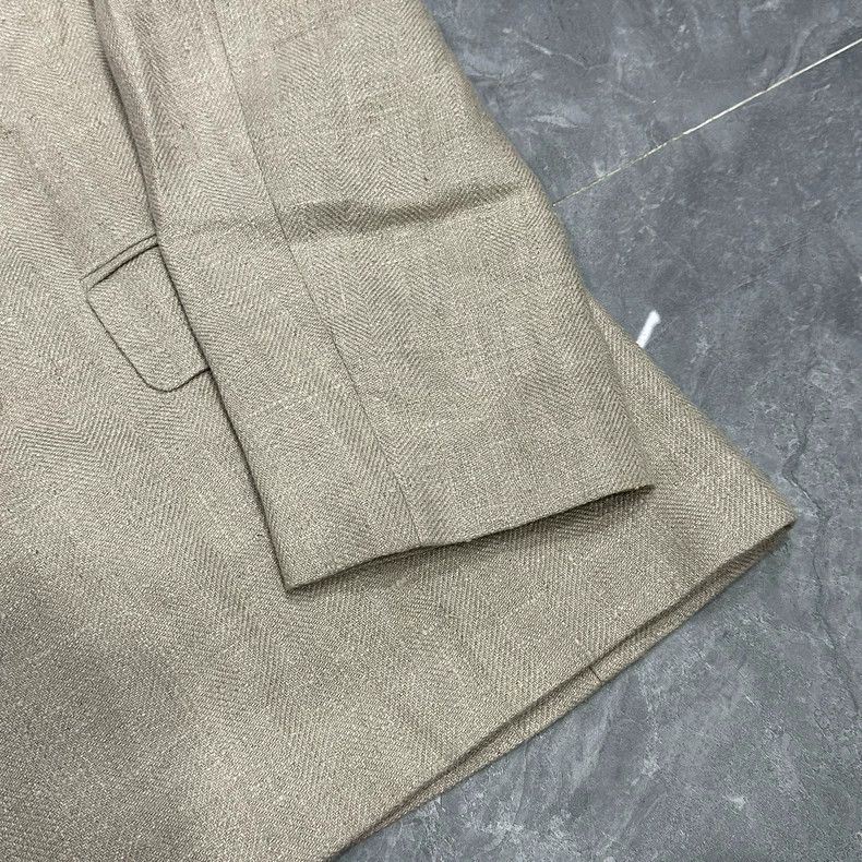 Our Legacy Stussy Ourlegacy Linen Casual Suit Jacket Size US L / EU 52-54 / 3 - 3 Thumbnail