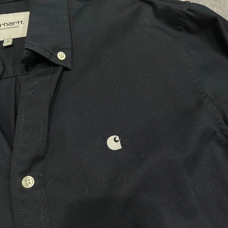 Carhartt Carhartt Navy Blue Long Sleeve Shirt Size US M / EU 48-50 / 2 - 3 Thumbnail