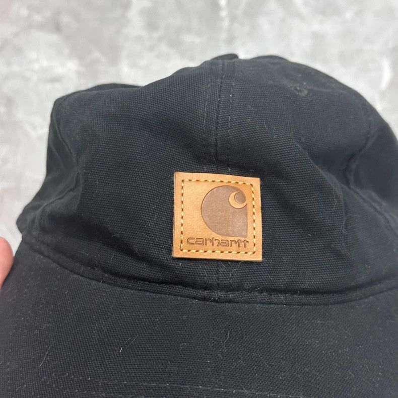 Balenciaga Carhartt Baseball Cap with Leather Patch Size ONE SIZE - 2 Thumbnail