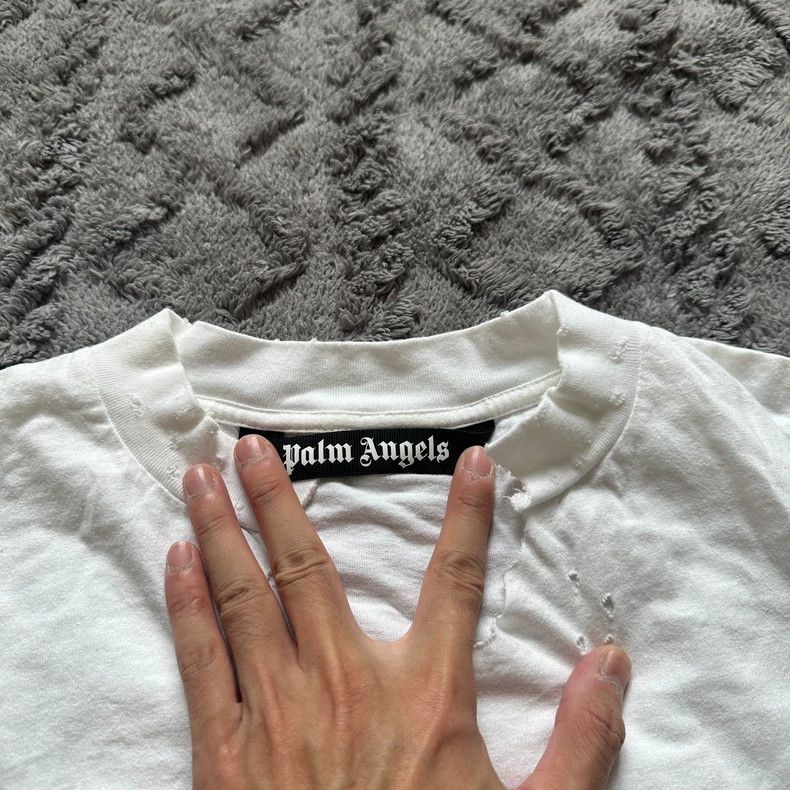 Palm Angels Palm Angels White Bear Long Sleeve Shirt Size US S / EU 44-46 / 1 - 3 Thumbnail