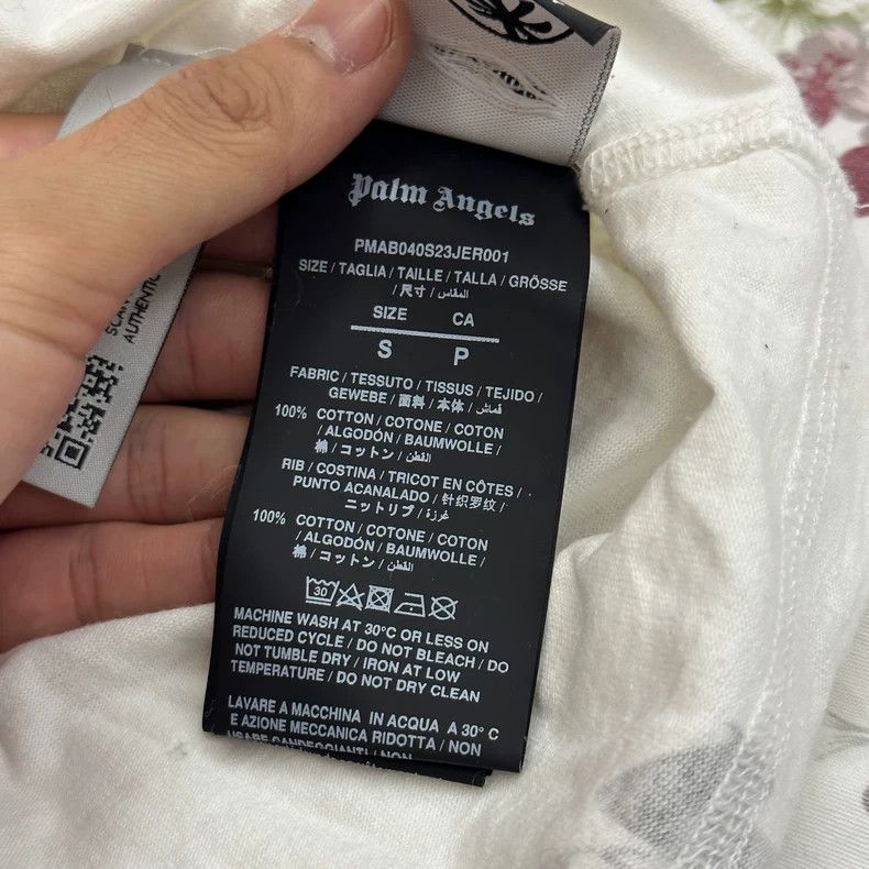 Palm Angels Palm Angels White Bear Long Sleeve Shirt Size US S / EU 44-46 / 1 - 8 Thumbnail