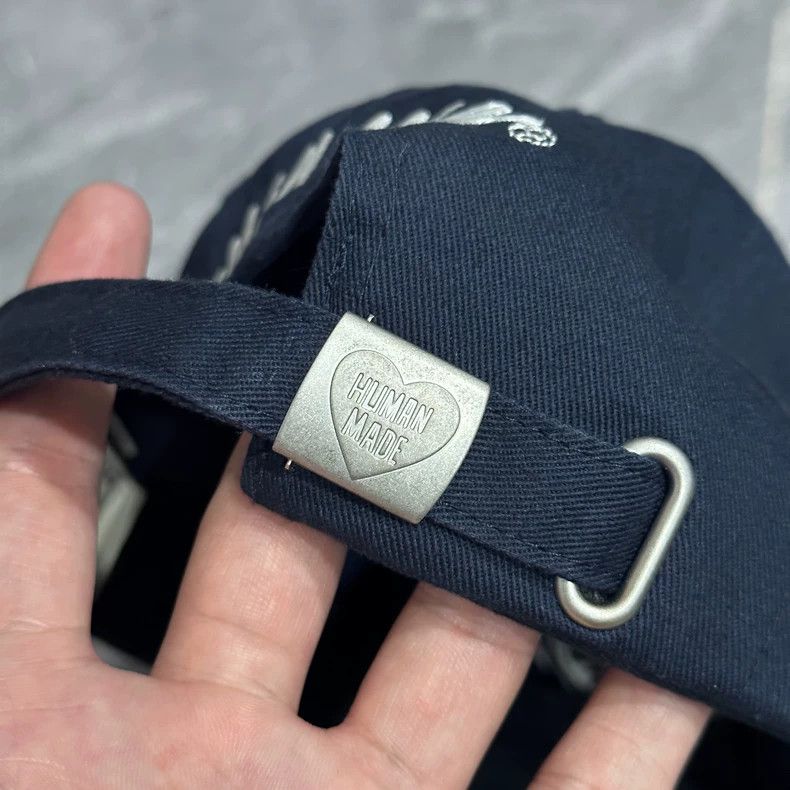 Human Made Human Made Navy Tiger Embroidery Baseball Cap Size ONE SIZE - 3 Thumbnail