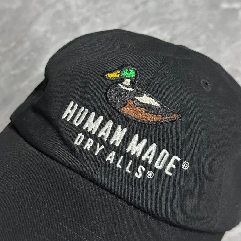 Human Made Human Made Black Cartoon Duck Embroidered Cap Size ONE SIZE - 6 Thumbnail