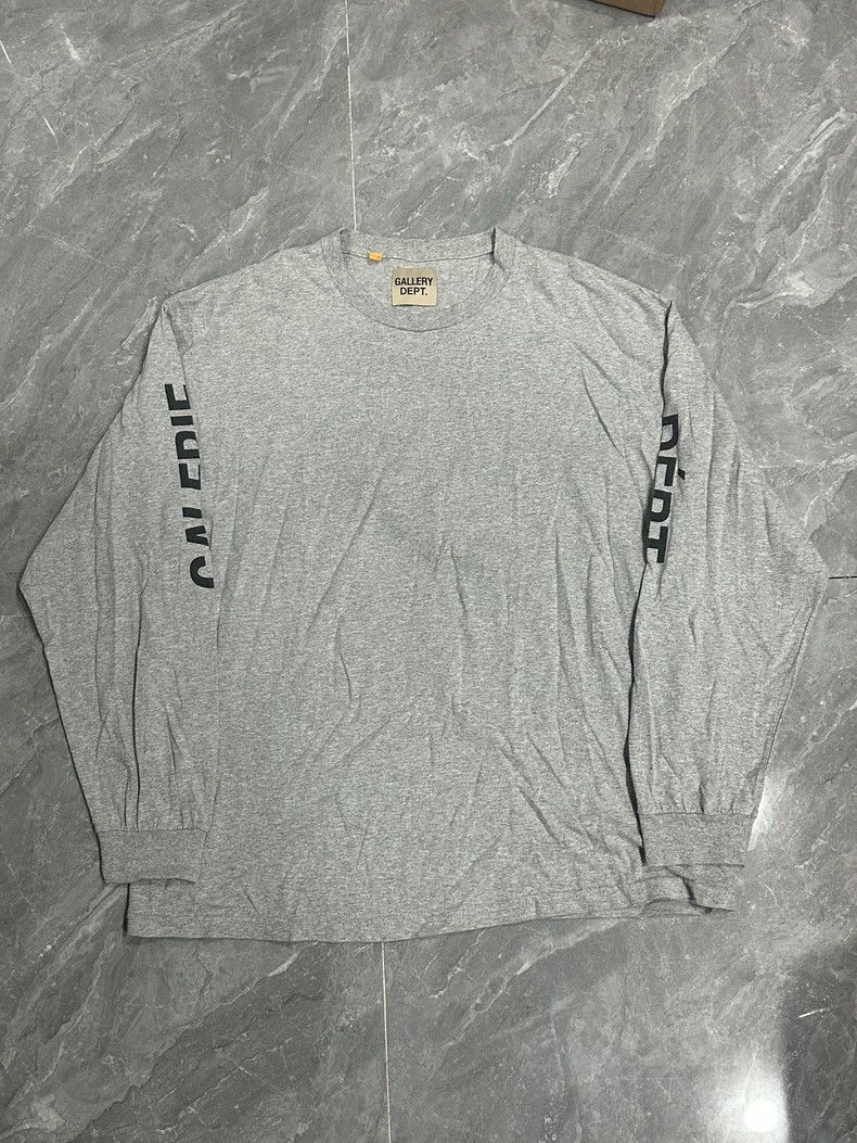 Gallery Dept. Gallery Dept Gray French Long Sleeve Shirt Size US L / EU 52-54 / 3 - 2 Thumbnail