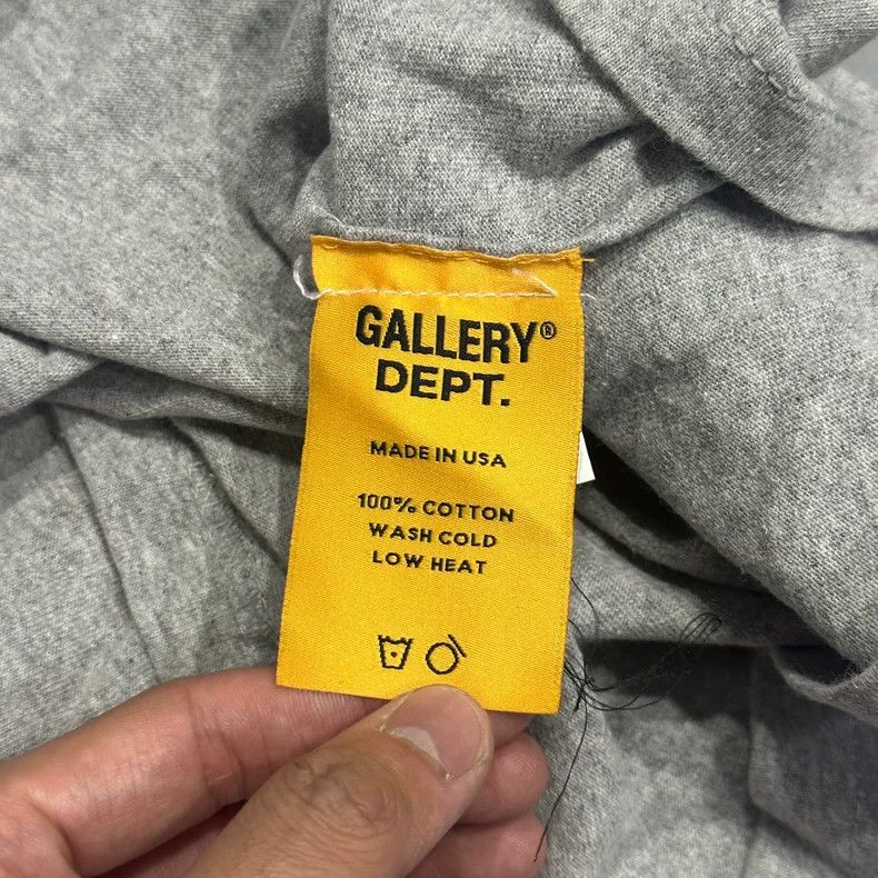 Gallery Dept. Gallery Dept Gray French Long Sleeve Shirt Size US L / EU 52-54 / 3 - 6 Thumbnail