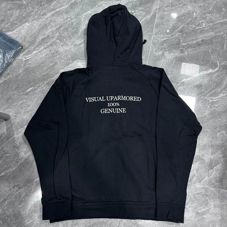 Wtaps WTAPS Black Hoodie with Red Label Size US M / EU 48-50 / 2 - 2 Thumbnail