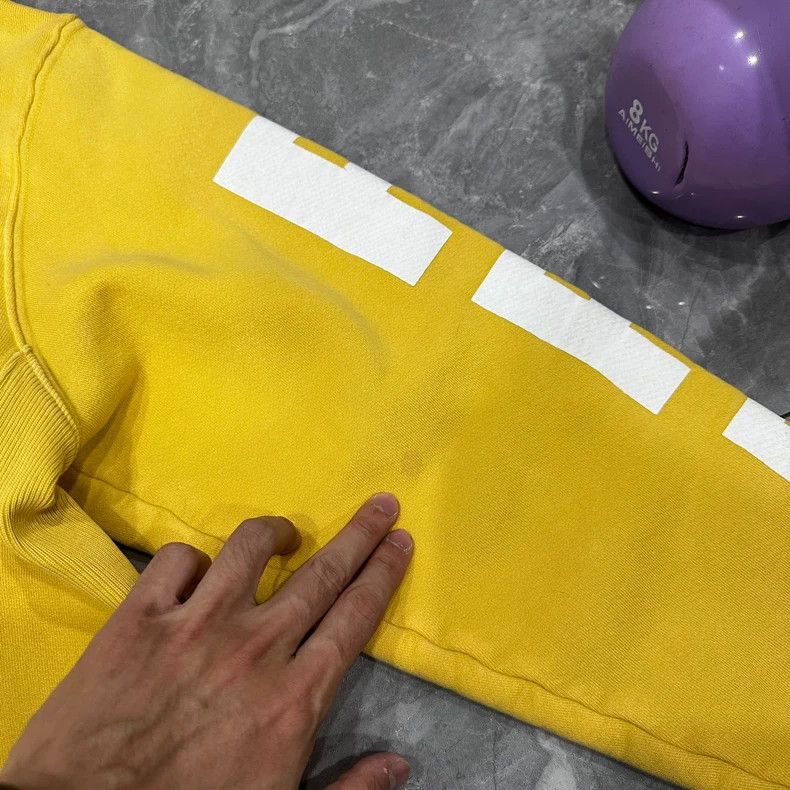 Balenciaga Political Time Brood of Vipers Yellow Hoodie Size US L / EU 52-54 / 3 - 3 Thumbnail