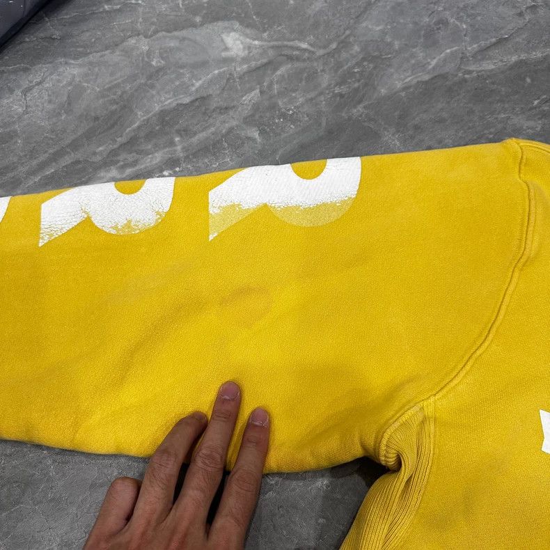 Balenciaga Political Time Brood of Vipers Yellow Hoodie Size US L / EU 52-54 / 3 - 4 Thumbnail