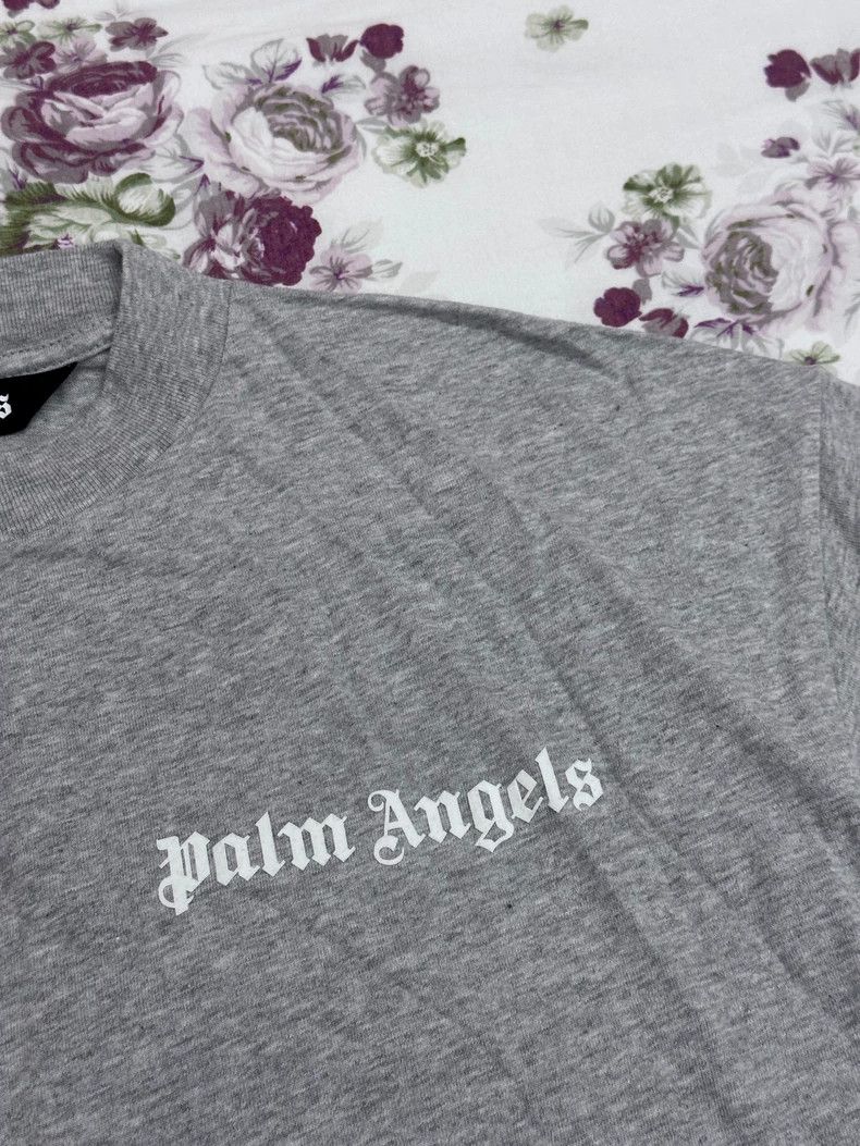 Palm Angels Palm Angels Gray Short Sleeve Shirt Size US S / EU 44-46 / 1 - 4 Thumbnail