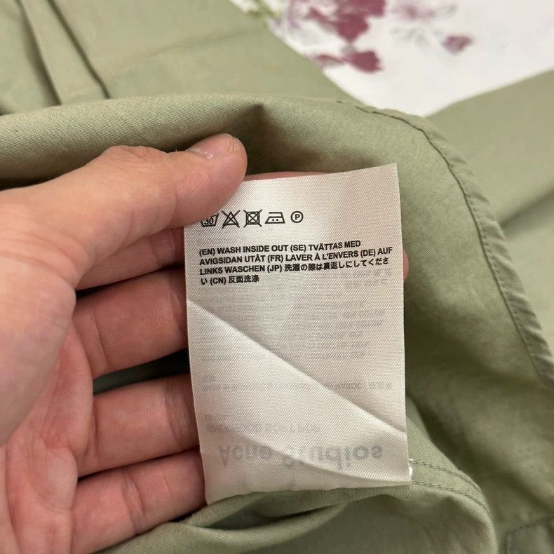 Acne Studios Acne Studios Olive Green Long Sleeve Shirt Size US L / EU 52-54 / 3 - 5 Thumbnail