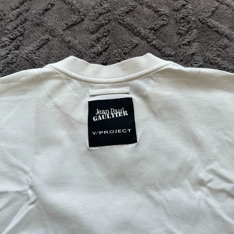 Y/Project Yproject Jean Paul Gaultier White T-shirt Size US XS / EU 42 / 0 - 4 Thumbnail