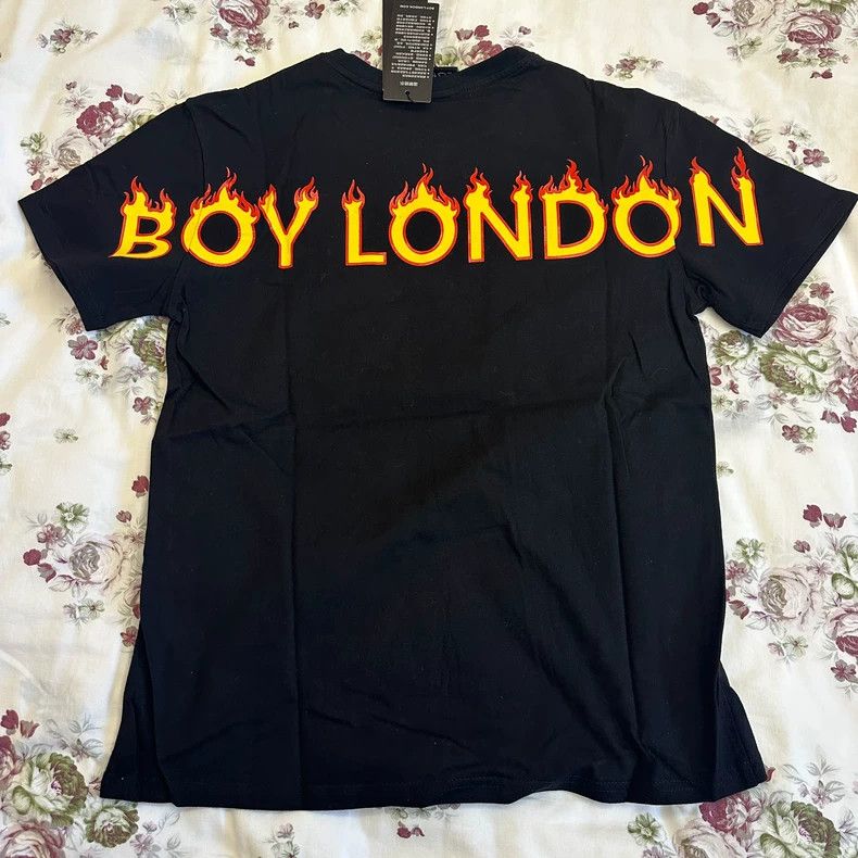 Bape Boy London Flame Eagle Short Sleeve Tee Size US S / EU 44-46 / 1 - 2 Thumbnail