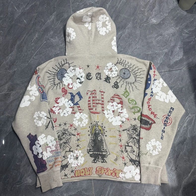Saint Michael Saint Michael Graffiti Artwork Hoodie Size US XL / EU 56 / 4 - 2 Thumbnail