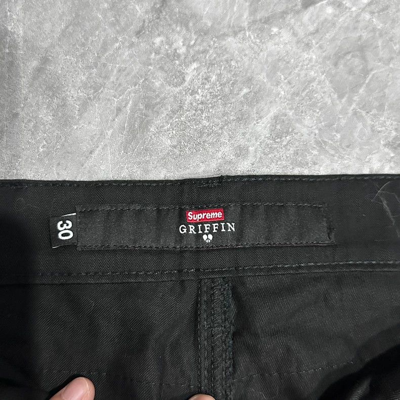 Kapital Supreme Griffin 5Procket Jean Black Colorway Size US 30 / EU 46 - 4 Thumbnail