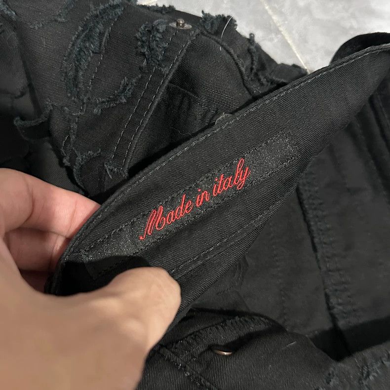 Kapital Supreme Griffin 5Procket Jean Black Colorway Size US 30 / EU 46 - 5 Thumbnail