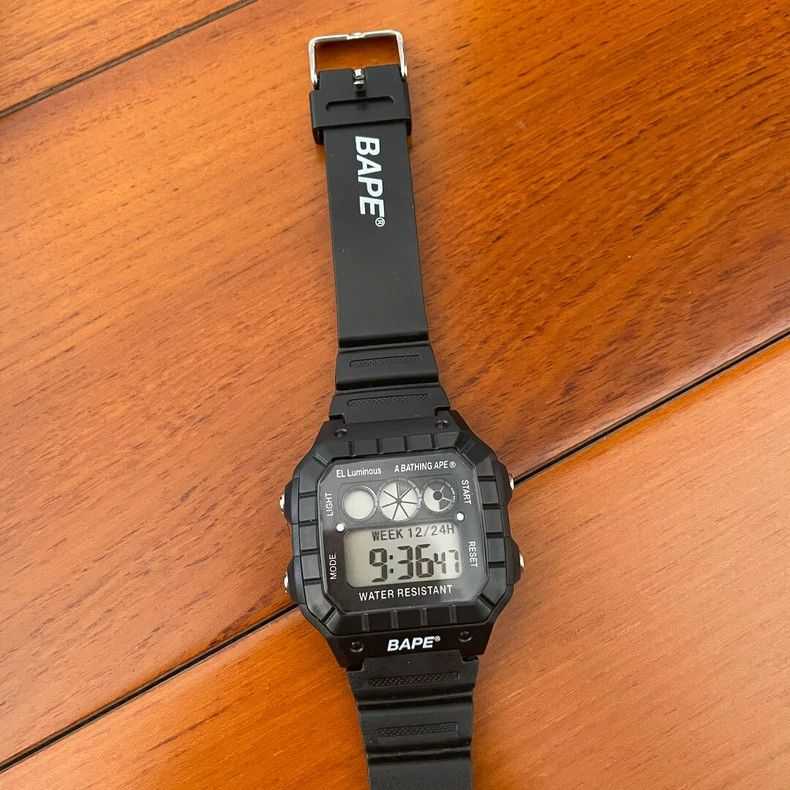 Bape Bape A Bathing Ape Electronic Watch Size ONE SIZE - 2 Thumbnail
