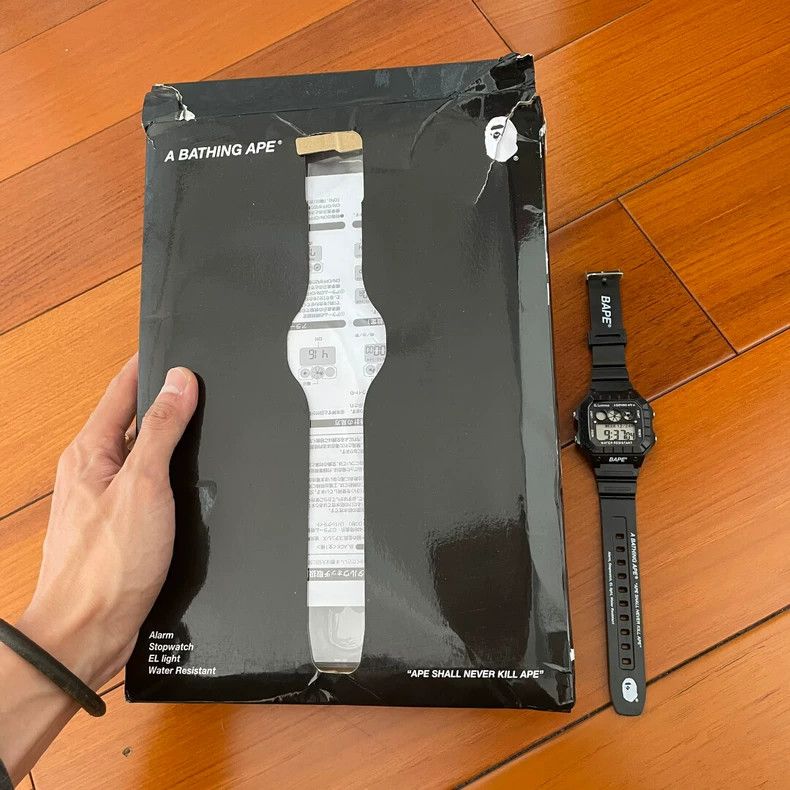 Bape Bape A Bathing Ape Electronic Watch Size ONE SIZE - 5 Thumbnail