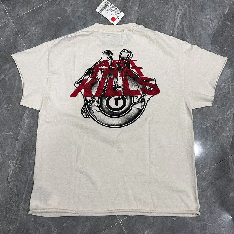 Gallery Dept. Gallery Dept Short Sleeve Distressed Tee Size US M / EU 48-50 / 2 - 2 Thumbnail