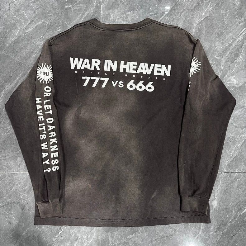Saint Michael War In Heaven Long Sleeve Shirt Size US L / EU 52-54 / 3 - 2 Thumbnail