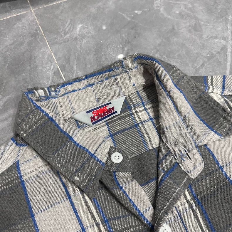 Saint Michael Saint Michael Plaid Shirt Jacket New Condition Size US L / EU 52-54 / 3 - 2 Thumbnail