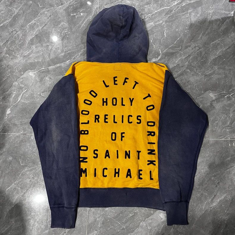 Saint Michael Saint Michael Vintage Wash Hoodie Sweatshirt Size US M / EU 48-50 / 2 - 2 Thumbnail