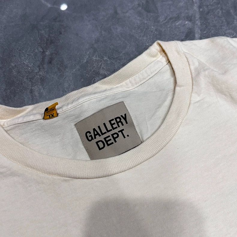 Gallery Dept. Gallery Dept Porsche Washed Short Sleeve Tee Size US XL / EU 56 / 4 - 3 Thumbnail