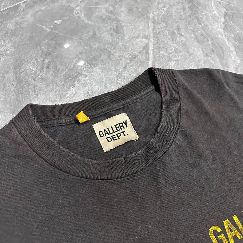 Gallery Dept. Gallery Dept Black Short Sleeve T-Shirt Size US XL / EU 56 / 4 - 3 Thumbnail