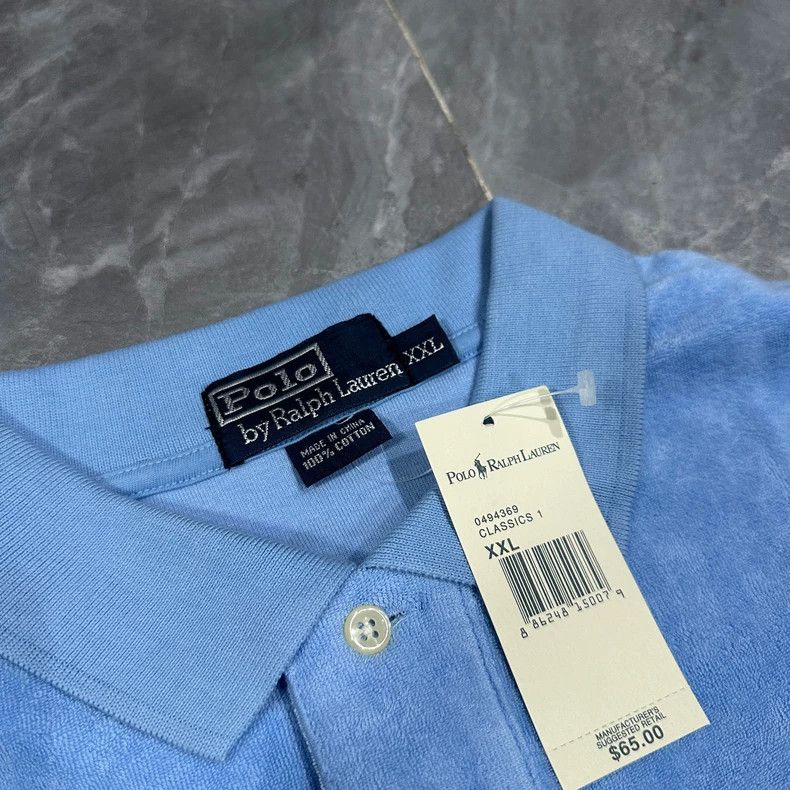 Ralph Lauren Ralph Lauren Vintage Short Sleeve Polo Shirt Size US XXL / EU 58 / 5 - 3 Thumbnail